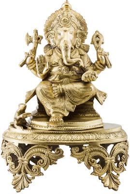 33% OFF on Prachin Ganesha Oval Base 4 Leg Showpiece - 25 cm 33% OFF on Prachin Ganesha Oval Base 4 Leg Showpiece - 25 cm
