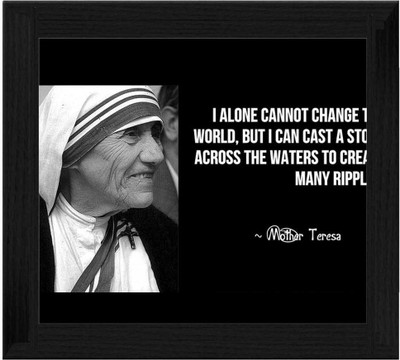 44% OFF on Ellicon B455 Famous Inspirational Quotes Showpiece - 19.5 cm