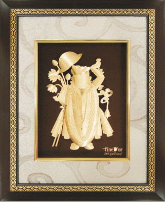 22% OFF on FineDor 24K Gold Leaf Frames Lord Shreenathji Showpiece - 16 cm 22% OFF on FineDor 24K Gold Leaf Frames Lord Shreenathji Showpiece - 16 cm