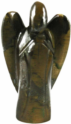 50% OFF on Eshoppee TIGER EYE STONE ANGEL FIGURINE(5X3.25CM) ,TIGER EYE STONE , CRYSTALS HEALING , CRYSTAL 100% GENUINE AND NATURAL FENGSHUI CRYSTAL ANGEL Showpiece - 3.25 cm