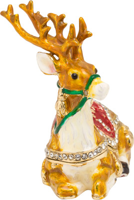 33% OFF on Prachin Enamel Deer Kc-1126 Showpiece - 6 cm 33% OFF on Prachin Enamel Deer Kc-1126 Showpiece - 6 cm