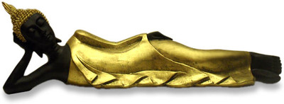 15% OFF on Earth Statue of Sleeping Buddha Showpiece - 20.955 cm 15% OFF on Earth Statue of Sleeping Buddha Showpiece - 20.955 cm