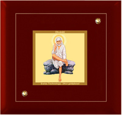 Diviniti Sai Baba Showpiece - 10 cm Diviniti Sai Baba Showpiece - 10 cm