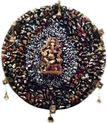 64% OFF on Krafthub Ganesha On Round Plate Of Stones Showpiece - 46 cm 64% OFF on Krafthub Ganesha On Round Plate Of Stones Showpiece - 46 cm
