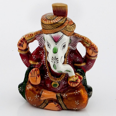 20% OFF on Aapno Rajasthan Handpainted Enamelled Metal Ganapati Showpiece - 7.62 cm 20% OFF on Aapno Rajasthan Handpainted Enamelled Metal Ganapati Showpiece - 7.62 cm