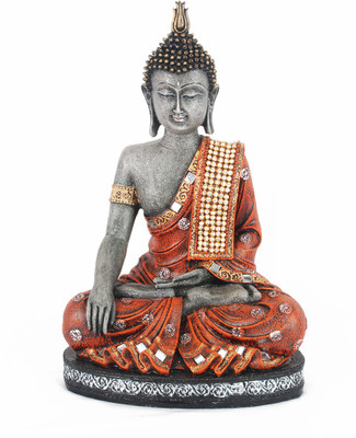 50% OFF on Upbeat Buddha Showpiece - 12 cm