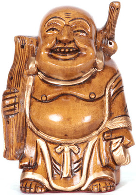 20% OFF on Exotic India Laughing Buddha Showpiece - 10.668000000000001 cm