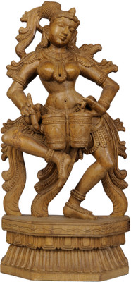 20% OFF on Exotic India The Drummer (Apsara) Showpiece - 63.5 cm 20% OFF on Exotic India The Drummer (Apsara) Showpiece - 63.5 cm