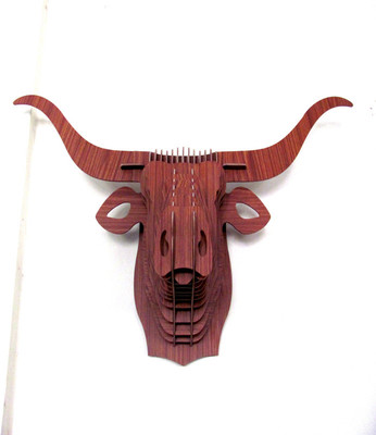 37% OFF on Panache Animal Head AH008-Brown2 Showpiece - 80 cm