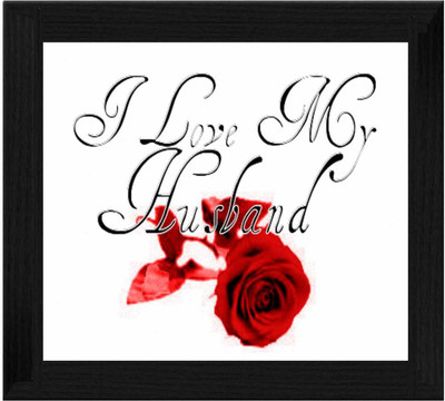 44% OFF on Ellicon B577 I Love My Husband Showpiece - 19.5 cm