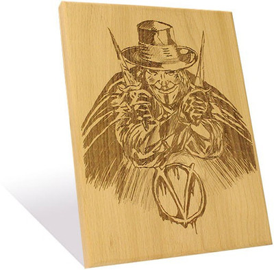 Engrave V for Vendetta Plaque 12