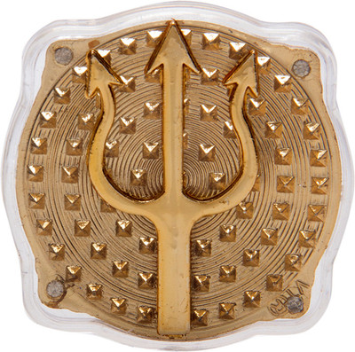 Yak International Super Nano Trishul Vastu Pyramid for nazar dosh Showpiece - Yak International Super Nano Trishul Vastu Pyramid for nazar dosh Showpiece -