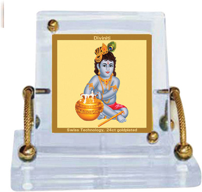 Diviniti Bal Krishna Showpiece - 3.2 cm Diviniti Bal Krishna Showpiece - 3.2 cm
