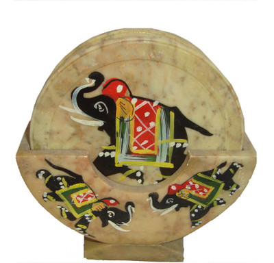 43% OFF on Haveli Arts Stone Tea Coaster Showpiece - 10.16 cm 43% OFF on Haveli Arts Stone Tea Coaster Showpiece - 10.16 cm