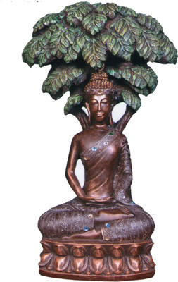 46% OFF on OmArts Buddha Showpiece - 25 cm 46% OFF on OmArts Buddha Showpiece - 25 cm