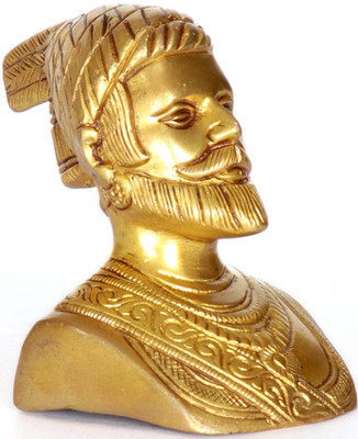 20% OFF on Exotic India Chhatrapati Shivaji Bust Showpiece - 8.89 cm 20% OFF on Exotic India Chhatrapati Shivaji Bust Showpiece - 8.89 cm