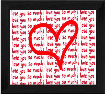 44% OFF on Ellicon B271 I Love You Hearts Showpiece - 19.5 cm