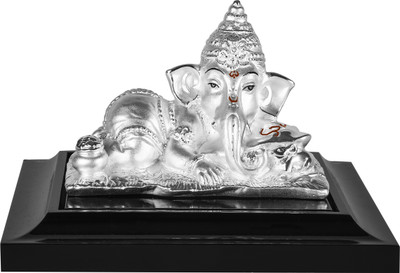 24% OFF on Krysaliis Bal Ganesha Idol Showpiece - 12 cm Silver, Silver
