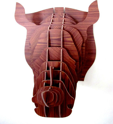 51% OFF on Panache Animal Head AH003-Brown2 Showpiece - 80 cm