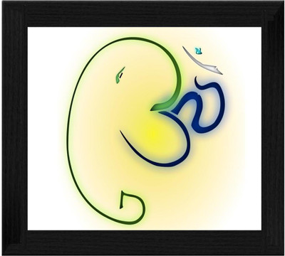 44% OFF on Ellicon B106 Om Ganesh Showpiece - 19.5 cm