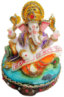 9% OFF on Creativity Centre Munim Ji Lekha Ganesha Showpiece - 12.5 cm 9% OFF on Creativity Centre Munim Ji Lekha Ganesha Showpiece - 12.5 cm