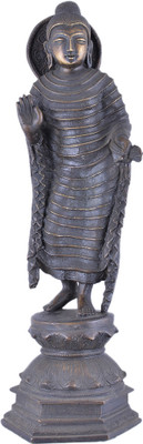 22% OFF on S C Handicrafts Miniature Carved Brass Standing Buddha. Showpiece - 33 cm 22% OFF on S C Handicrafts Miniature Carved Brass Standing Buddha. Showpiece - 33 cm