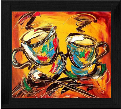 44% OFF on Ellicon B88 Abstract Painting Showpiece - 19.5 cm