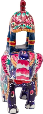 33% OFF on Prachin Metal Elephant Ambari 4 inch Showpiece - 13 cm 33% OFF on Prachin Metal Elephant Ambari 4 inch Showpiece - 13 cm