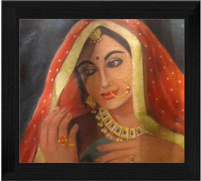 44% OFF on Ellicon B50 Rajasthani Bridal Showpiece - 19.5 cm