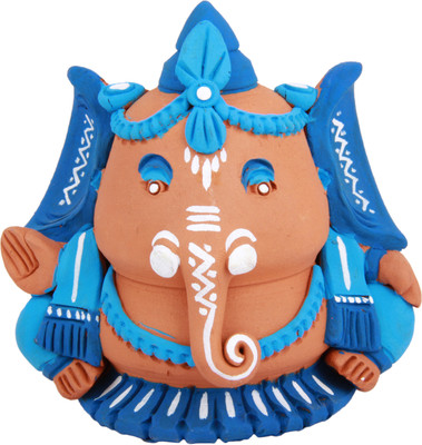 32% OFF on Adaa Terracotta - Bulge Green Ganesha Statue - Blue Showpiece - 6 cm 32% OFF on Adaa Terracotta - Bulge Green Ganesha Statue - Blue Showpiece - 6 cm