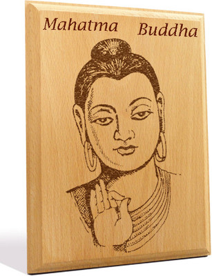 50% OFF on Tiedribbons Mahatma Buddha Engraved Plaque Showpiece - 18 cm 50% OFF on Tiedribbons Mahatma Buddha Engraved Plaque Showpiece - 18 cm