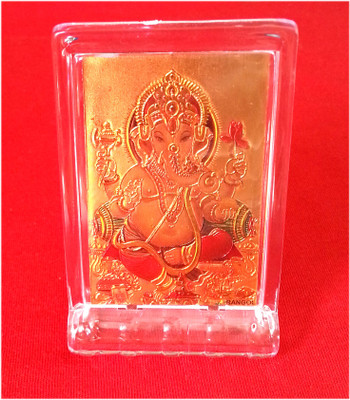 62% OFF on Gold Art 4 U Ganesh Gold Foil Showpiece - 7.9 cm