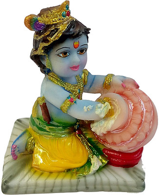 39% OFF on Aadi Shakti Divine Makhan Chor Bal Krishna Statue By Return Favors Showpiece - 10 cm 39% OFF on Aadi Shakti Divine Makhan Chor Bal Krishna Statue By Return Favors Showpiece - 10 cm