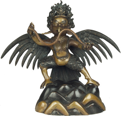 20% OFF on Exotic India Naga-Bhishana Garuda Showpiece - 19.05 cm 20% OFF on Exotic India Naga-Bhishana Garuda Showpiece - 19.05 cm