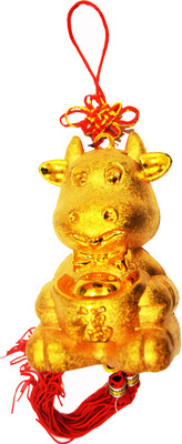 42% OFF on Anjalika Feng Shui Ox with ingot Showpiece - 12 cm 42% OFF on Anjalika Feng Shui Ox with ingot Showpiece - 12 cm