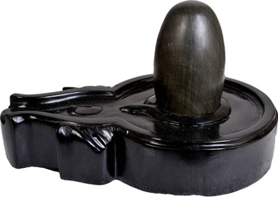 20% OFF on Exotic India Black Stone Shiva Linga Showpiece - 16.51 cm 20% OFF on Exotic India Black Stone Shiva Linga Showpiece - 16.51 cm