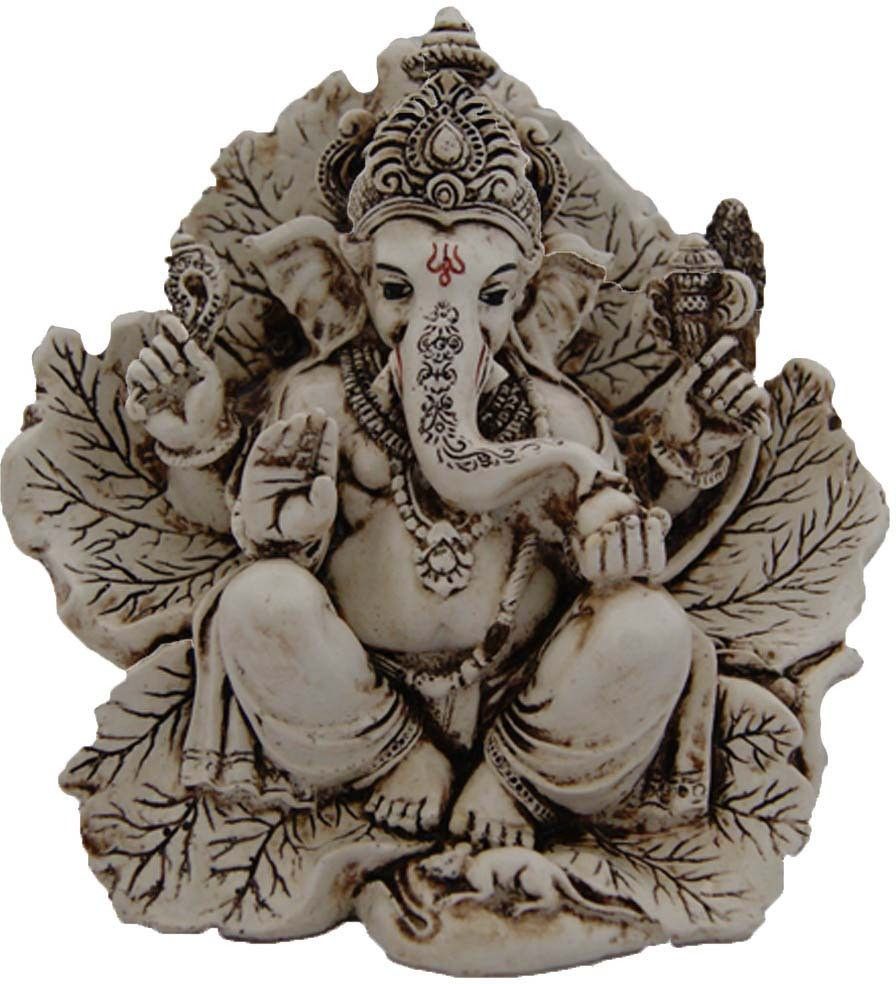 10% OFF on Divya Mantra Patta Ganesh White Antique Finish Showpiece - 16 cm 10% OFF on Divya Mantra Patta Ganesh White Antique Finish Showpiece - 16 cm