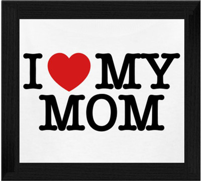 44% OFF on Ellicon B318 I Love My Mom Showpiece - 19.5 cm