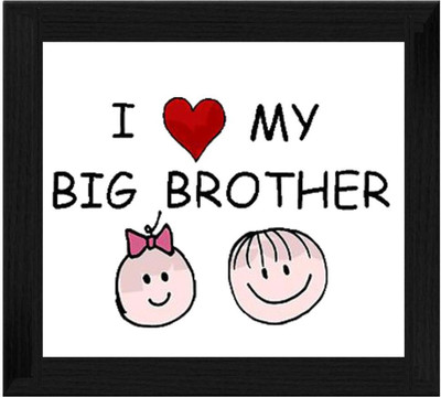 44% OFF on Ellicon B418 I Love My Big Brother Showpiece - 19.5 cm