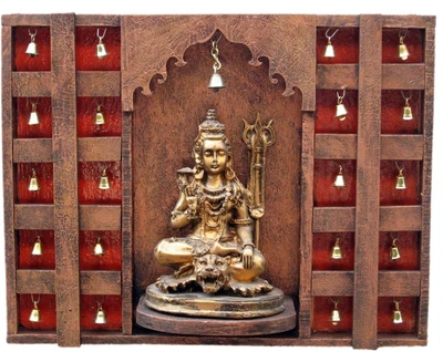 23% OFF on Krafthub Shankar With Bells Showpiece - 38 cm 23% OFF on Krafthub Shankar With Bells Showpiece - 38 cm