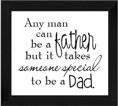 44% OFF on Ellicon B196 I Love My Dad Quotes Showpiece - 19.5 cm