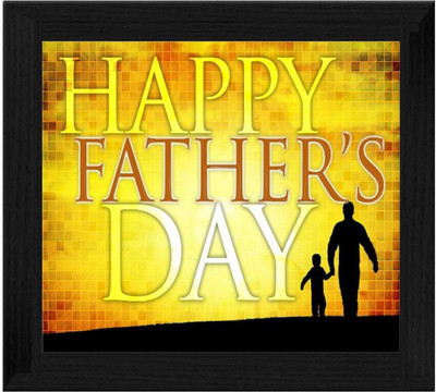 44% OFF on Ellicon B381 Happy Father'S Day Showpiece - 19.5 cm