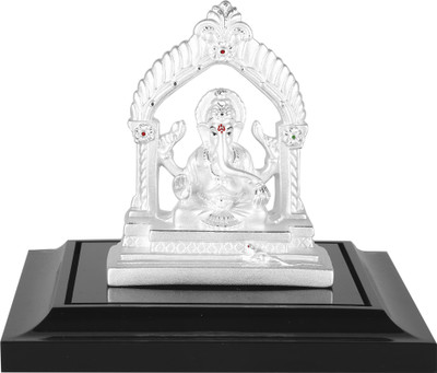24% OFF on Krysaliis Ganesha Idol Showpiece - 10 cm Silver, Silver 24% OFF on Krysaliis Ganesha Idol Showpiece - 10 cm Silver, Silver