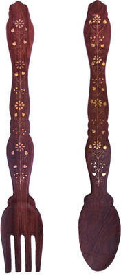 21% OFF on Pindia Fancy Beautiful Miniature Fork Spoon Wall Decor Hanging Panel Showpiece - 61 cm 21% OFF on Pindia Fancy Beautiful Miniature Fork Spoon Wall Decor Hanging Panel Showpiece - 61 cm