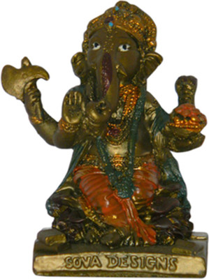 27% OFF on Shopping Rajasthan Lord Ganesha Showpiece - 10 cm