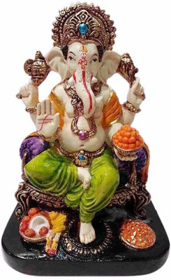 55% OFF on Earth Statue Ganesha with Modak Idol Showpiece - 16.51 cm 55% OFF on Earth Statue Ganesha with Modak Idol Showpiece - 16.51 cm