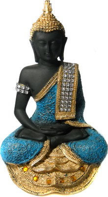 9% OFF on Justdecorz Budha Sitting Showpiece - 33.75 cm 9% OFF on Justdecorz Budha Sitting Showpiece - 33.75 cm