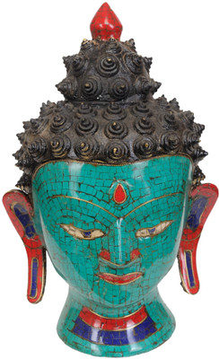 20% OFF on Exotic India Lord Buddha Head Showpiece - 27.94 cm 20% OFF on Exotic India Lord Buddha Head Showpiece - 27.94 cm