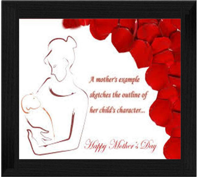 44% OFF on Ellicon B339 Happy Mothers Day Showpiece - 19.5 cm