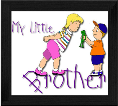 44% OFF on Ellicon B446 My Little Brother Showpiece - 19.5 cm